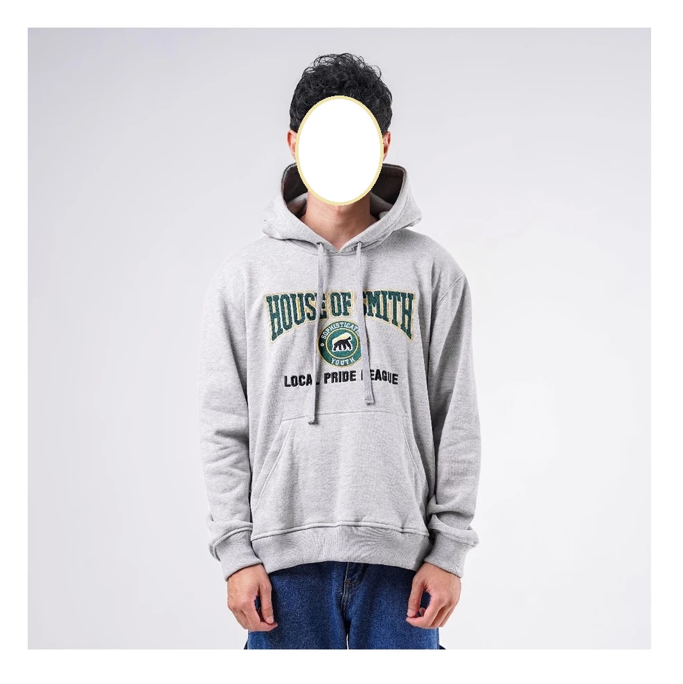 Smithindo Mitra Mandiri House of Smith Sweater Hoodie Pria Lpl Misty  #44