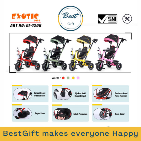 Pacific Indah Pratama Tricycle Exotic ET-1269