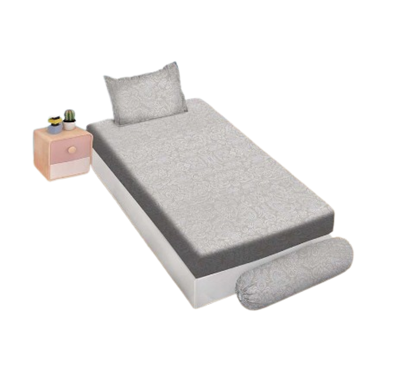 Bonita Emboss Light Grey 1