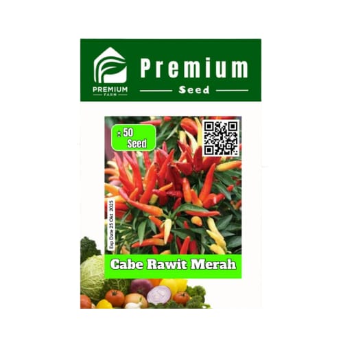 Premium Farm Benih Cabe Rawit Merah F1