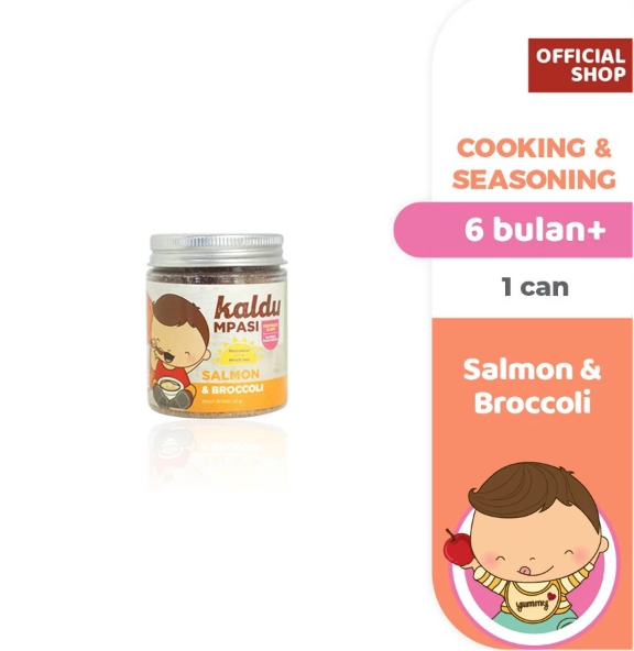 Pureeland Nutritama Prima Pureeland Kaldu MPASI Salmon & Broccoli 