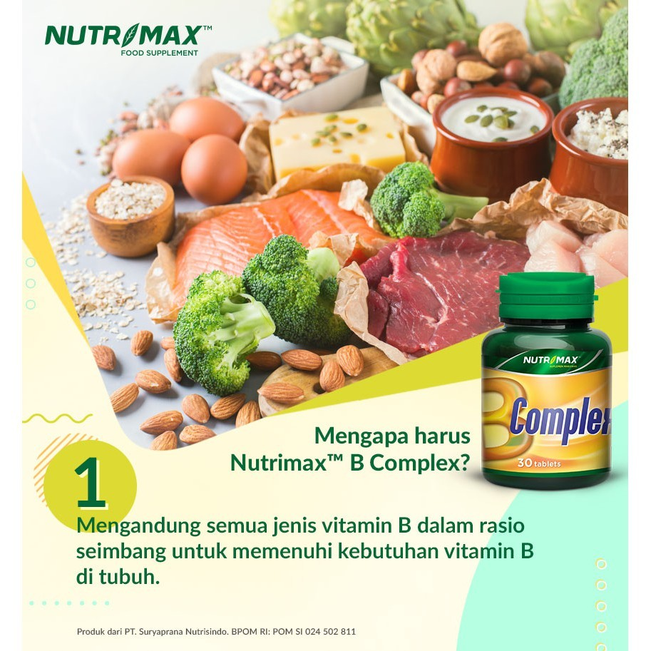 Suryaprana Nutrisindo Nutrimax B Complex