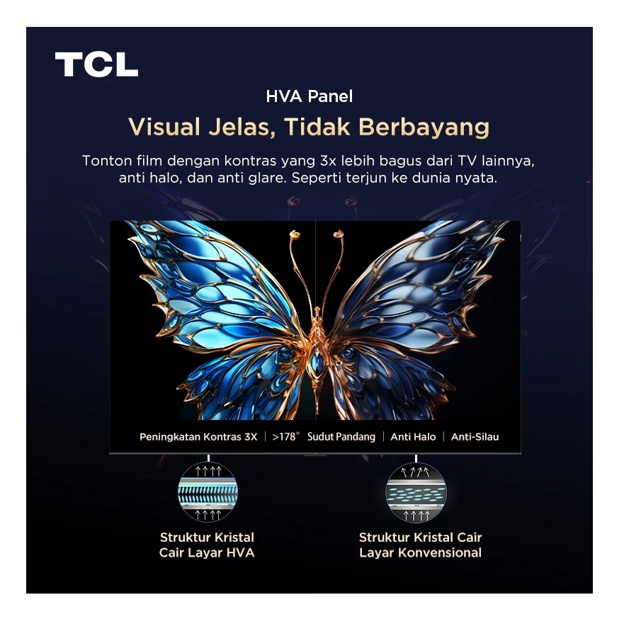 TCL Technology TCL 50 inch 4K Google TV V6C