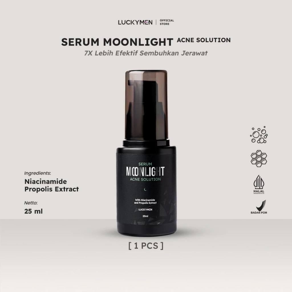  LUCKYMEN Serum Moonlight Acne Solution