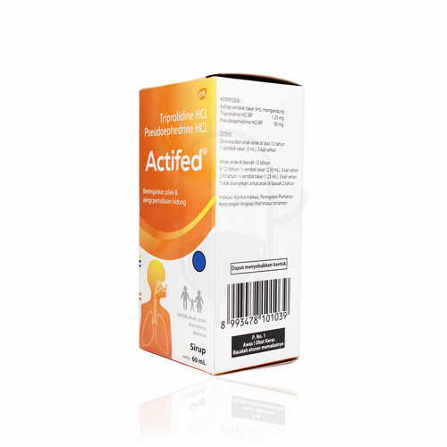 GSK Actifed Syrup