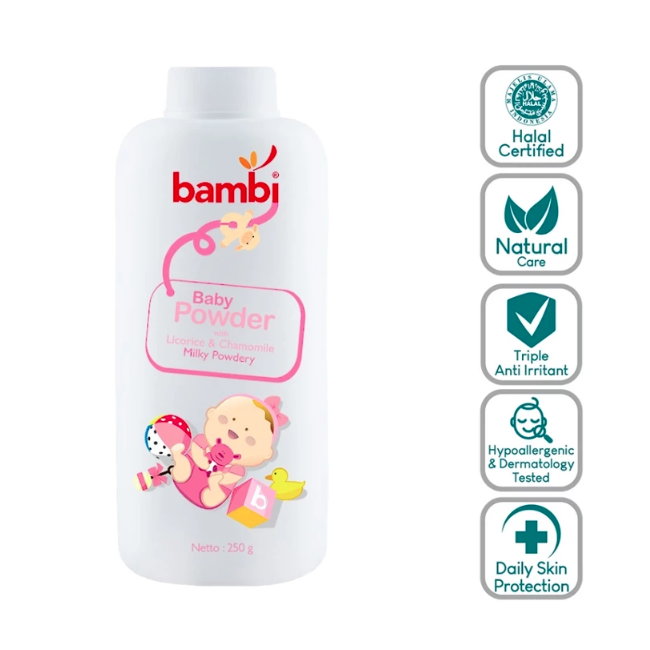 Fertomulia Pratama Bambi Baby Powder Pink Milky Powdery
