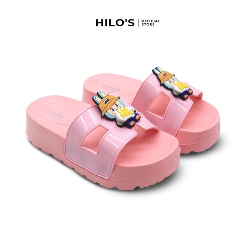 Hilo's Sandal Selop Anak Perempuan Motif Labubu 2