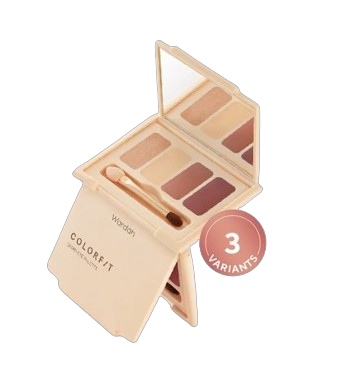Wardah ｜ Colorfit Quad Eye Palette 02 Rosé Aurora