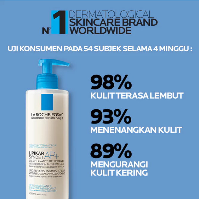 L’Oréal La Roche-Posay Lipikar Syndet AP+ Cream Cleanser