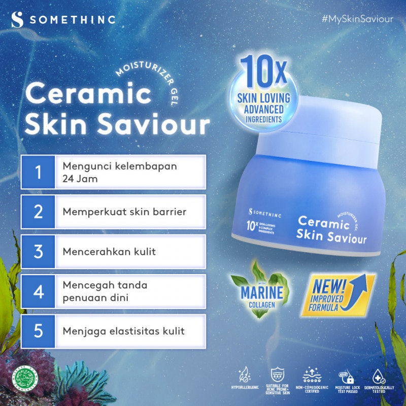 CERAMIC SKIN Saviour Moisturizer Gel 4