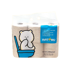 Wateru Premium Bamboo Toilet Tissue