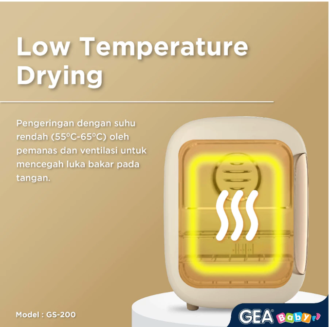 Royal Mitra Pratama GEA Baby Smart UV LED Sterilizer & Dryer GS-200