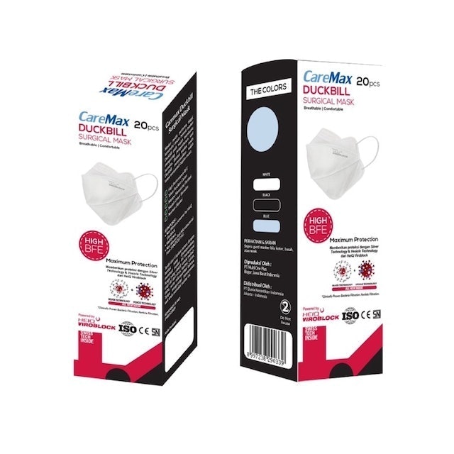 Caremax Duckbill Surgical Mask 20 Pcs