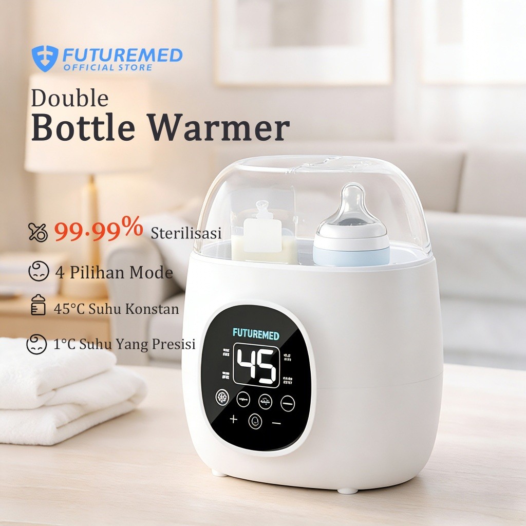 FUTUREMED Smart Double Milk Warmer  2