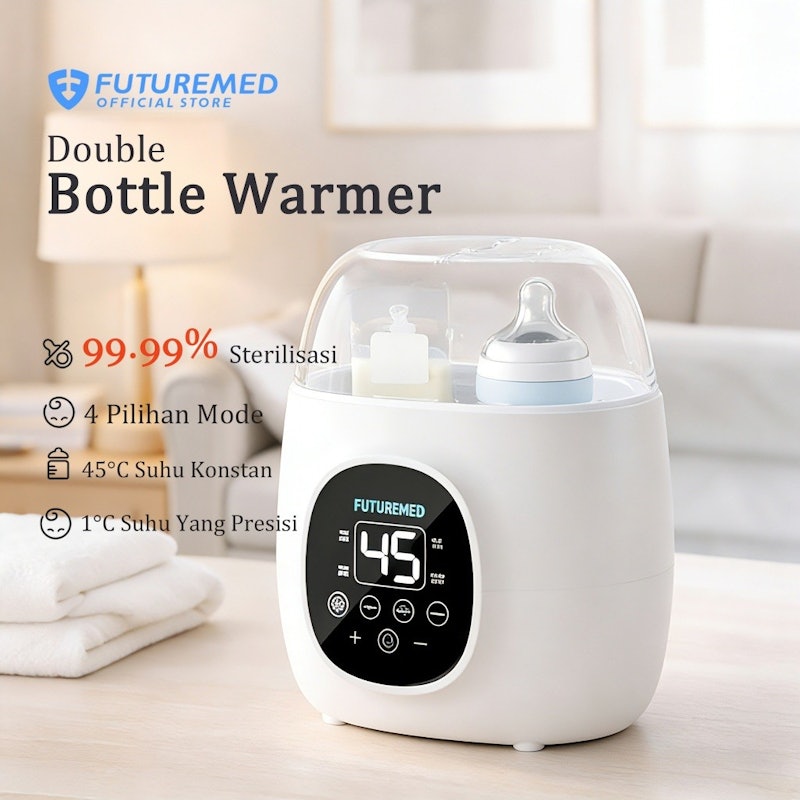FUTUREMED Smart Double Milk Warmer 2