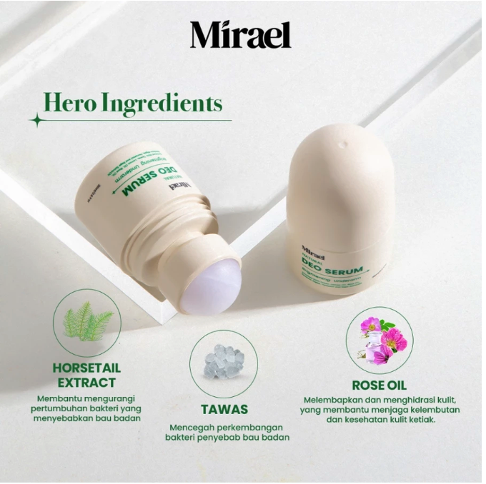 Mirael Natural Indonesia Mirael Natural Deodorant Serum