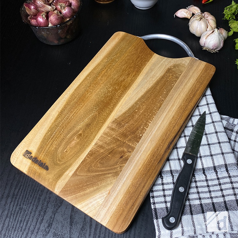 DADALALA  DADALALA Talenan Kayu Jati 34x24 Cm