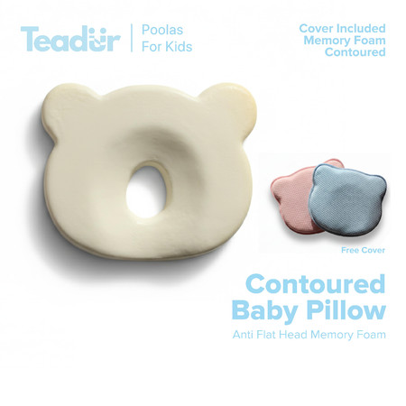 Teadur Contoured Baby Pillow Poolas Series