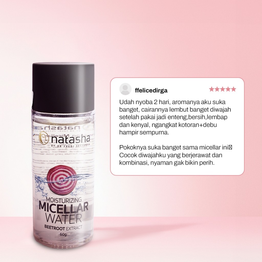 Dion Farma Abadi  Natasha Moisturizing Micellar Water 