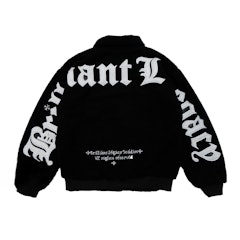 Jaket Sherpa Hitam Brilliant Legacy