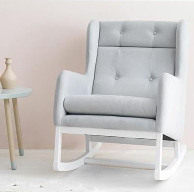  Shabby Rocking Sofa Plus Puff