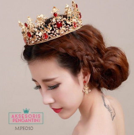  Crown Wedding Mahkota Full Round