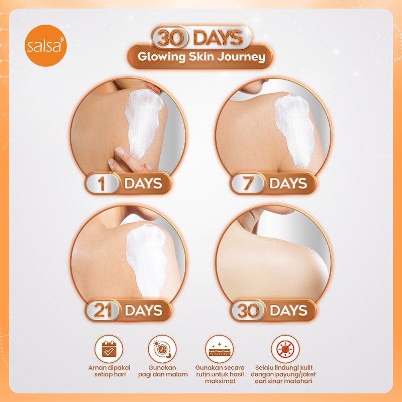 SALSA Bleach Body Glow Serum Symphony 5