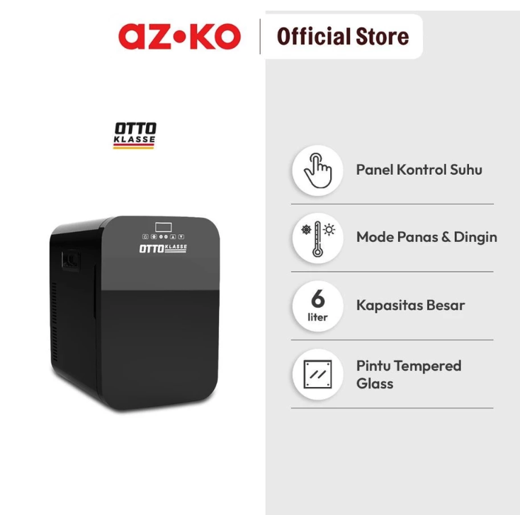 Aspirasi Hidup Indonesia Otto Klasse 20 L Kulkas Mobil Front Loading Cool & Warm Double