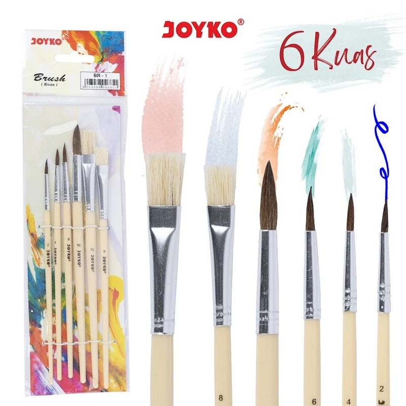 Kuas Lukis Cat Air Acrylic 5