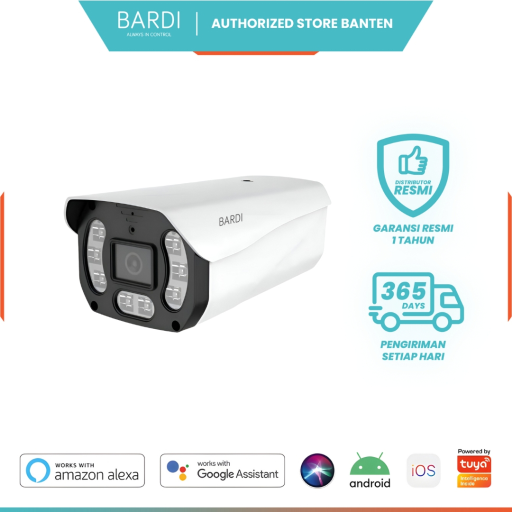 BARDI Solusi Otomasi  BARDI Smart IP Camera Outdoor  PoE STC