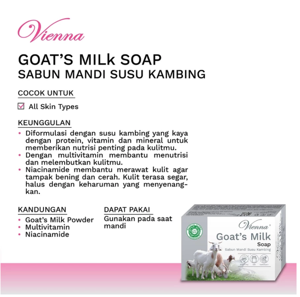 Vienna Goat's Milk Soap 2