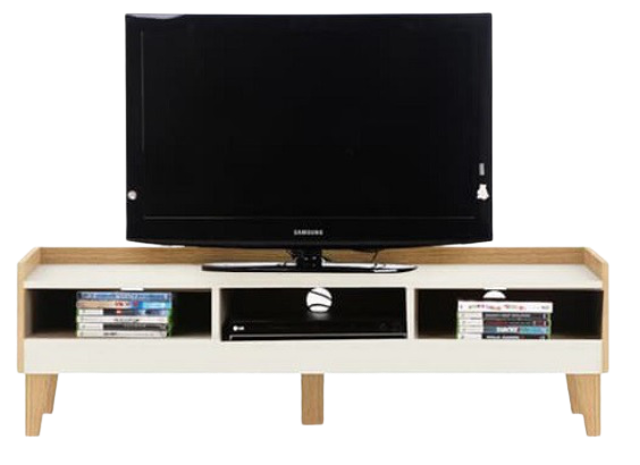 Lucas TV Stand White-Beech 