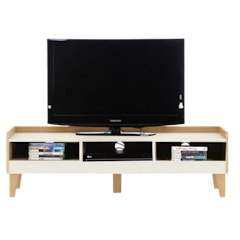 Lucas TV Stand White-Beech