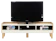 Anya-Living Lucas TV Stand White-Beech 1