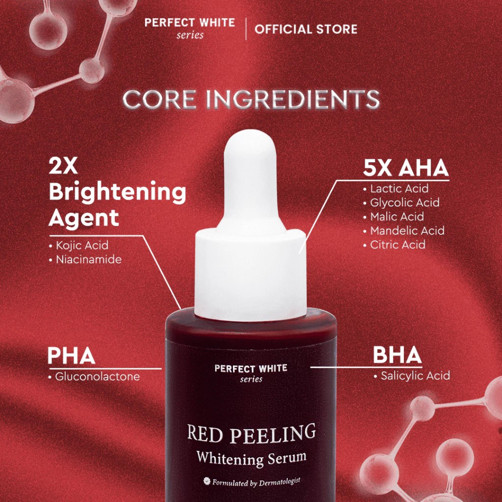 Perfect White Red Peeling Whitening Serum 4