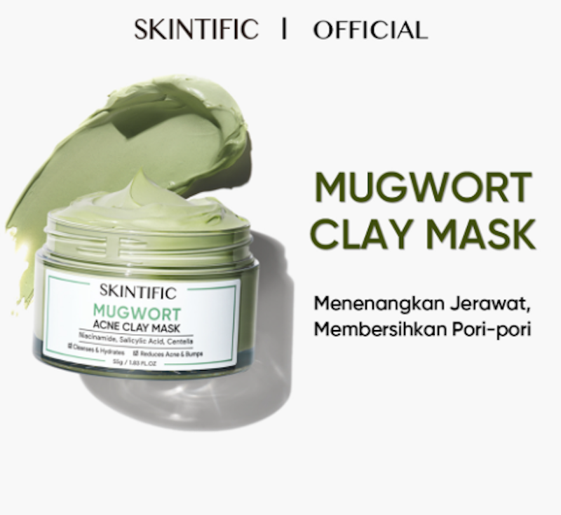 Mugwort Acne Clay Mask 2