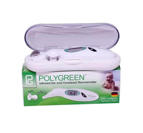 Polygreen Infrared Ear and Forehead Thermometer ｜ KI8176