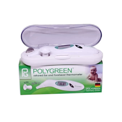 Polygreen Infrared Ear and Forehead Thermometer