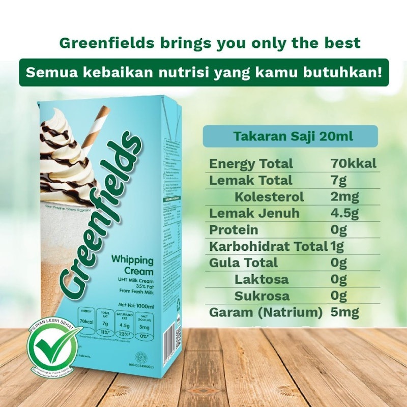 Greenfields Whipping Cream 4