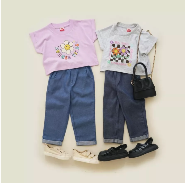 Sandang Lestari Mini Cottons Baggy Jeans Pants 