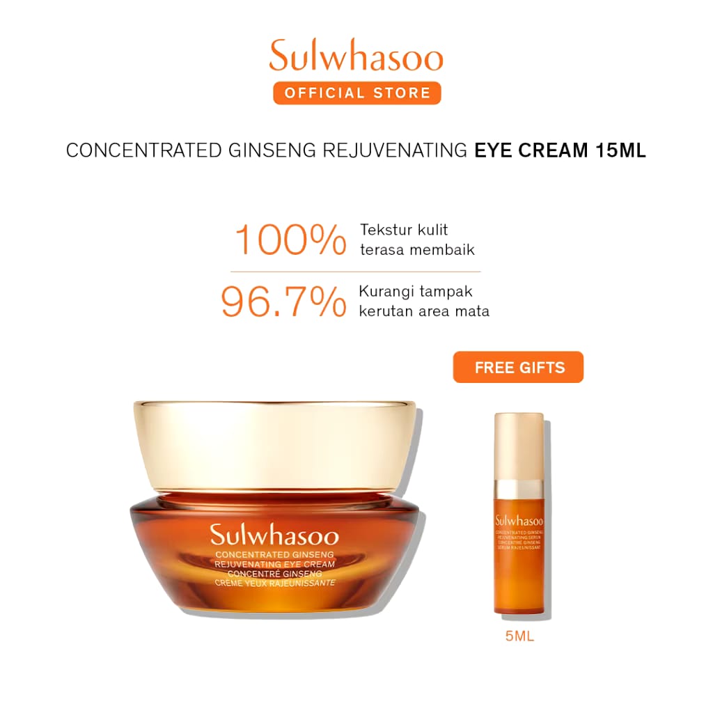 AmoeraPacific Sulwhasoo Concentrated Ginseng Rejuvenating Eye Cream