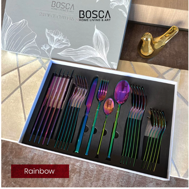 Bosca Living Luxury Cutlery Set Gift Box