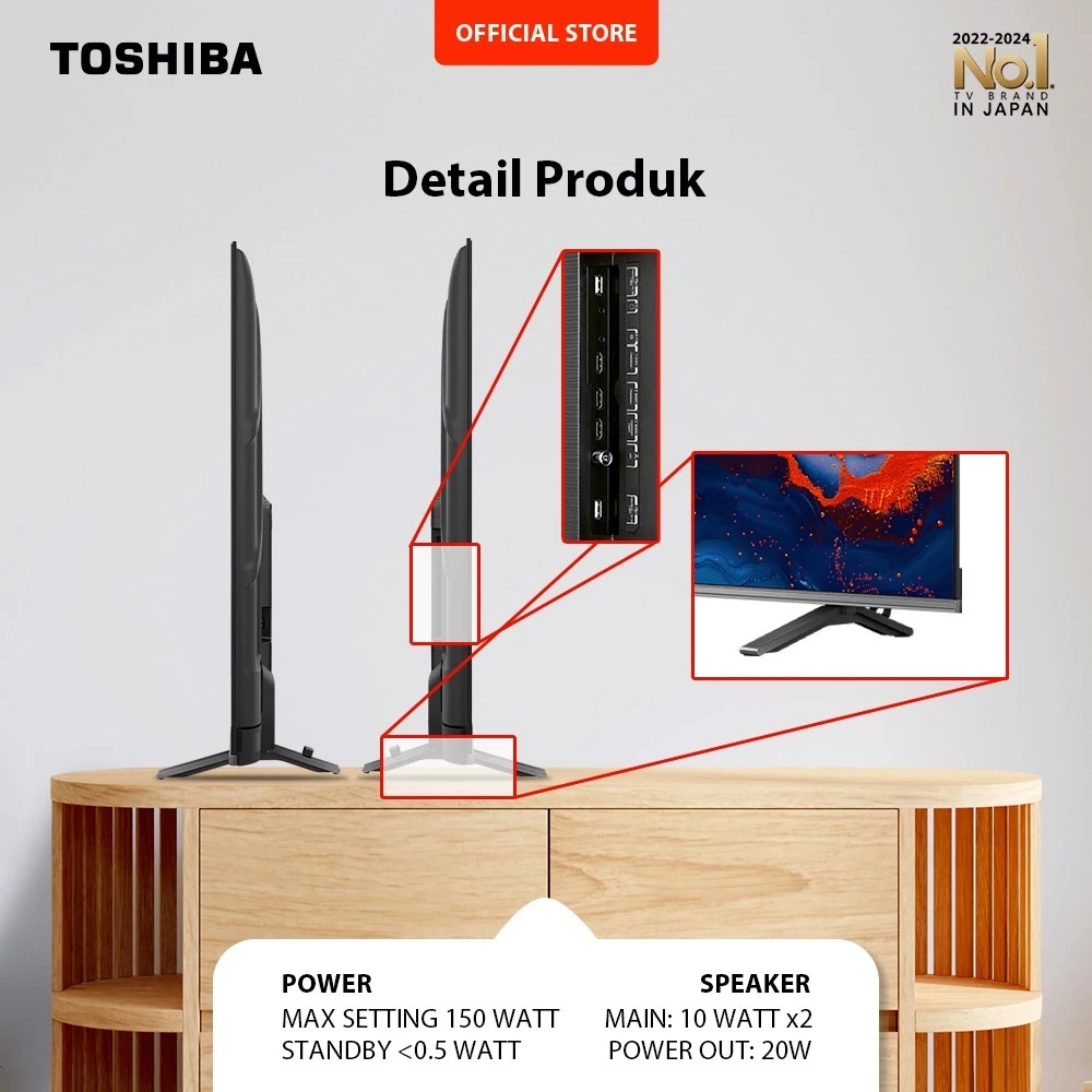 Toshiba Toshiba TV 65 inch 65E450NP