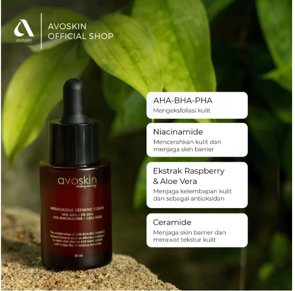 AVO Innovation Technology Avoskin Miraculous Refining Serum