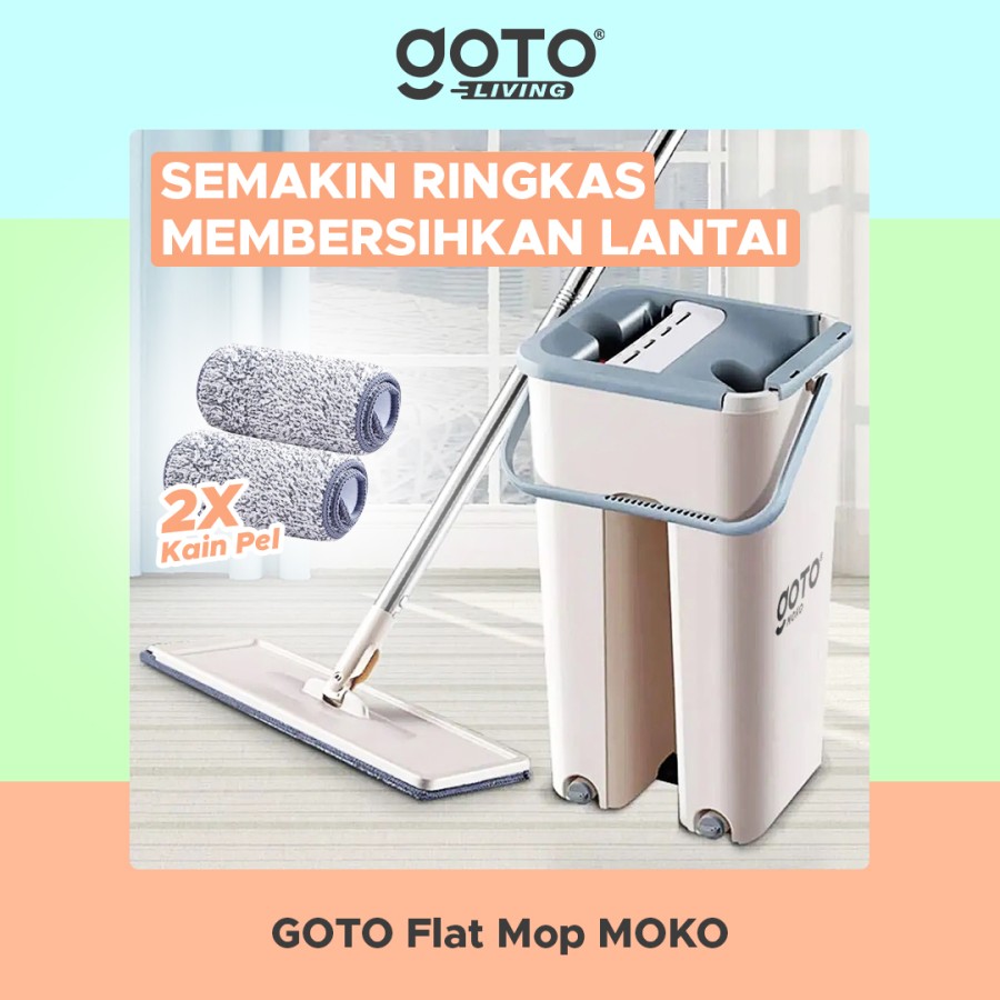 Pilar Niaga Makmur Goto Living Flat Mop Moko