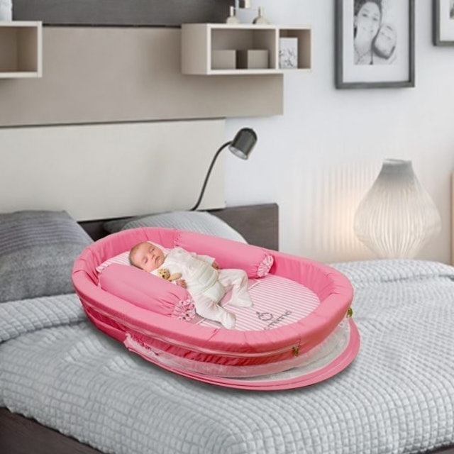  Kasur Kolam + Kelambu Light Series Stripe 