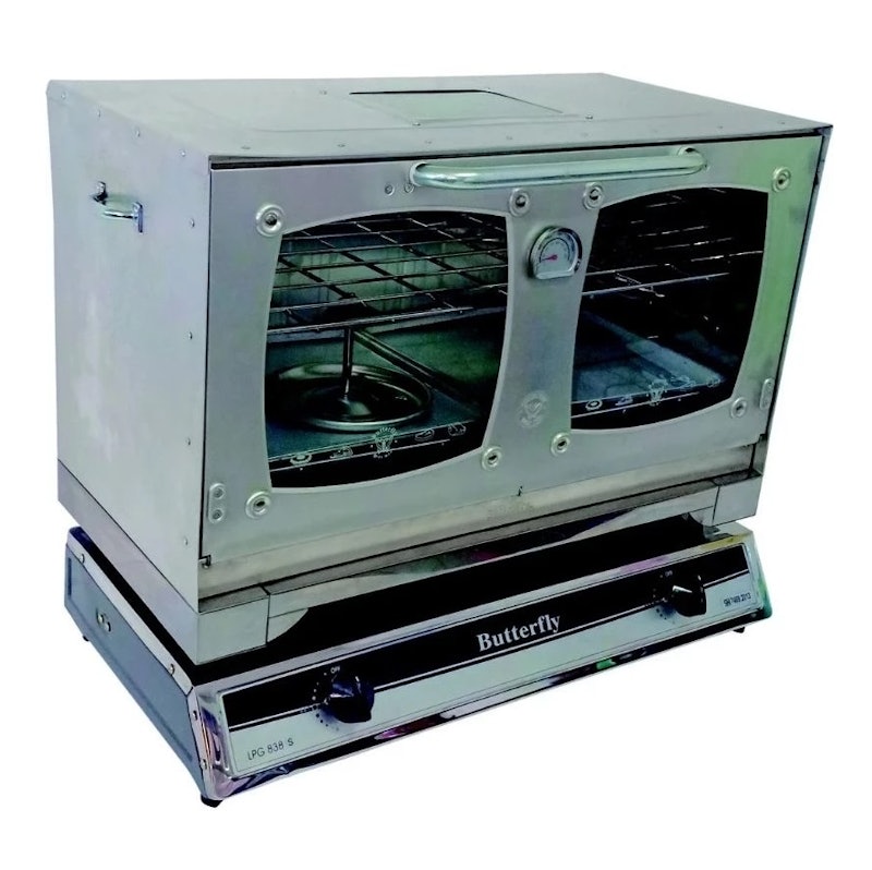 Butterfly Oven Aluminium 3