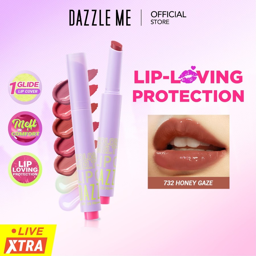 HEBE Beauty Style DAZZLE ME Color Chrome Melt To Dew Lip Click (821 Star World)
