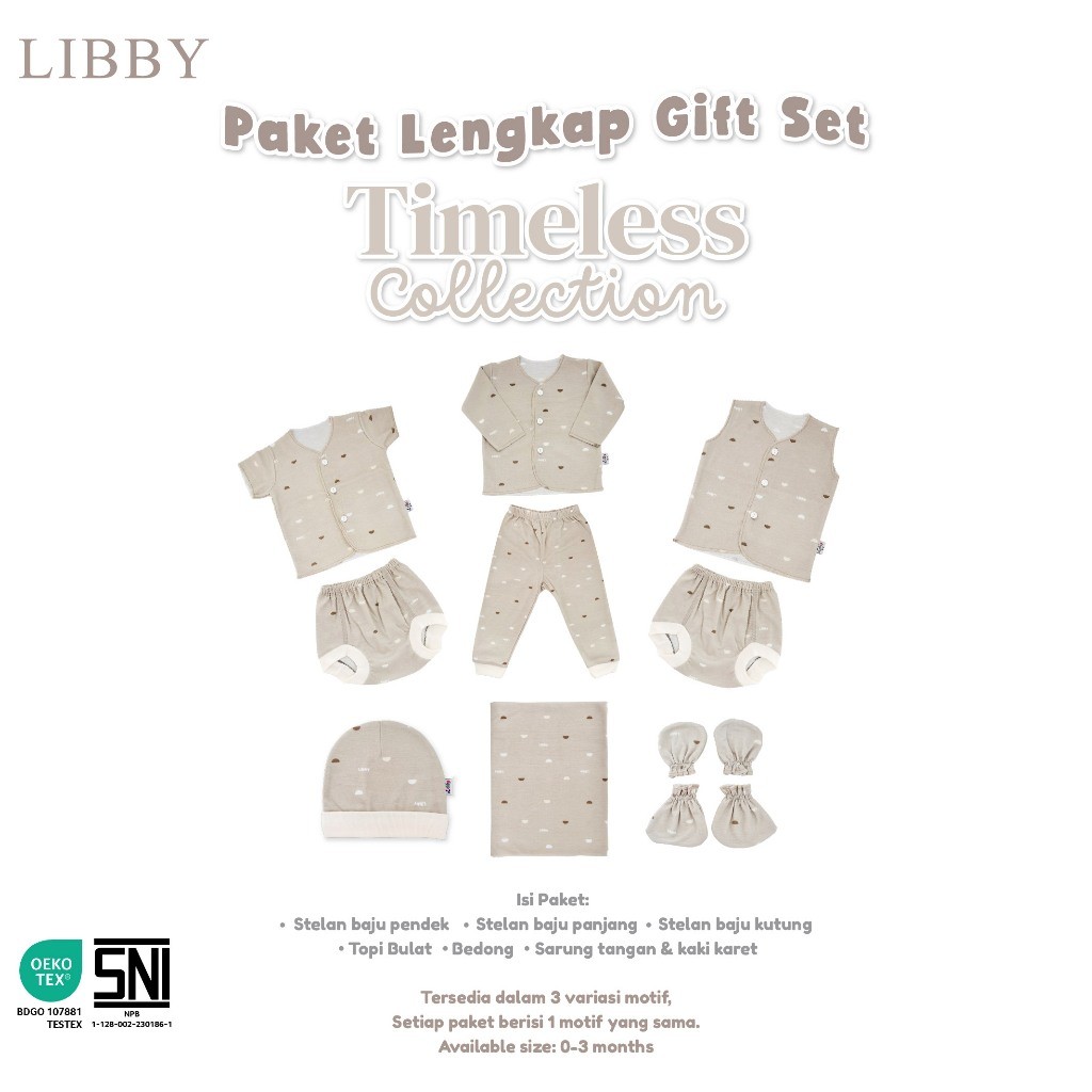Libby Baby Gift Set Timeless Collection 4