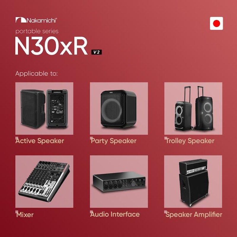 Nakamichi Portable Wireless Microphone 4